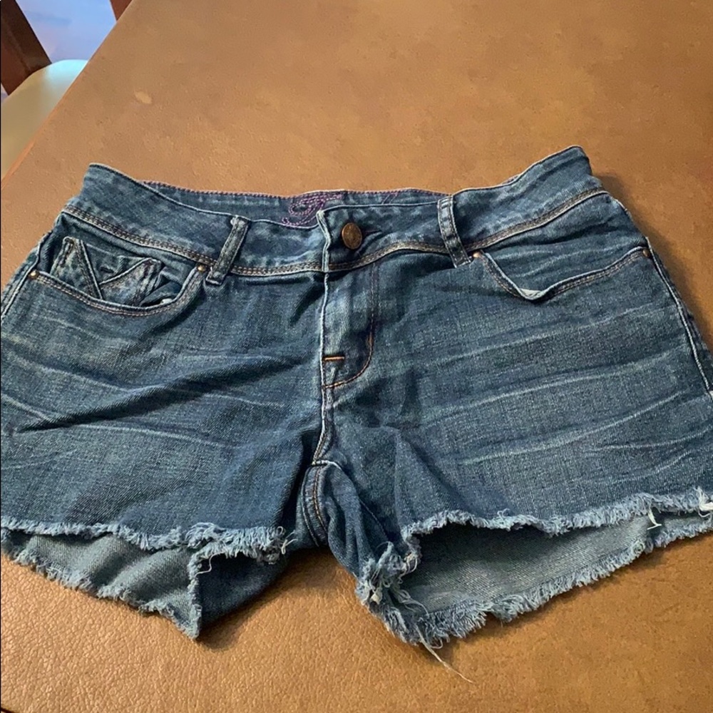 Delia’s Jean shorts. Super cute!!!
